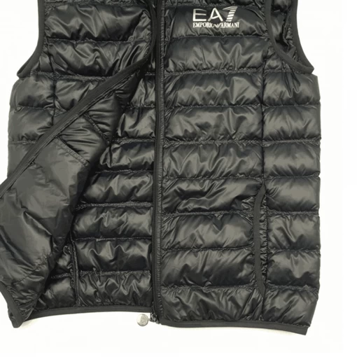 Жилетка EA7 Emporio Armani серого цвета