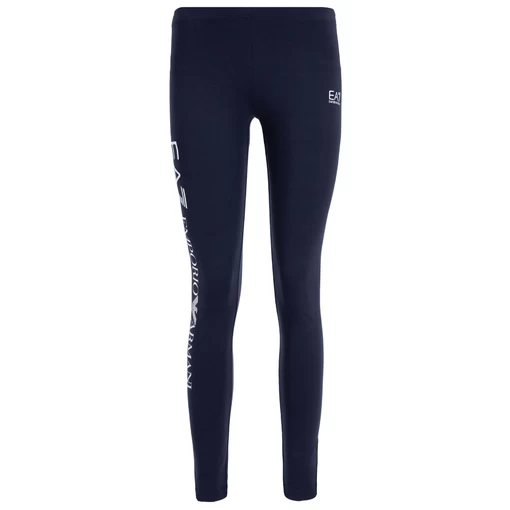 Легінси EA7 Emporio Armani темно-синього кольору