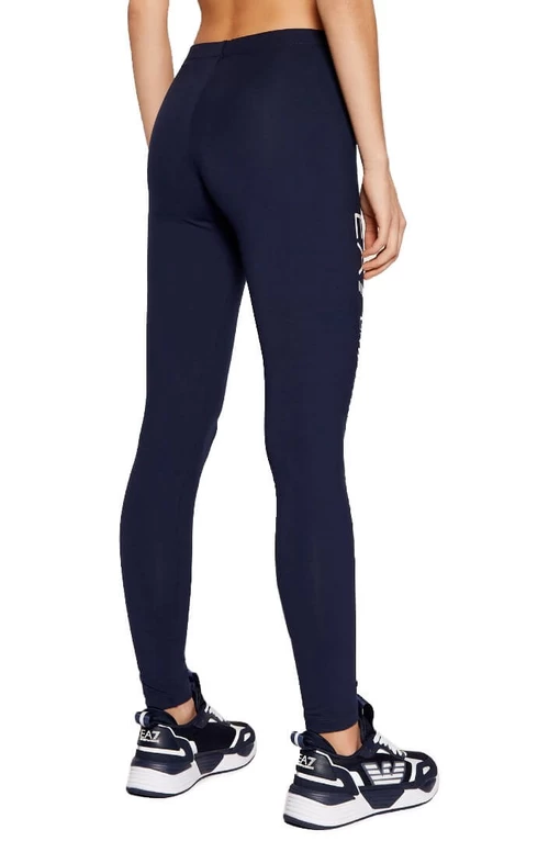 Легінси EA7 Emporio Armani темно-синього кольору