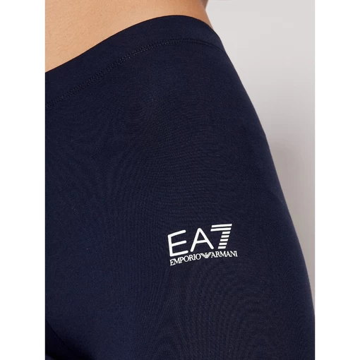 Легінси EA7 Emporio Armani темно-синього кольору