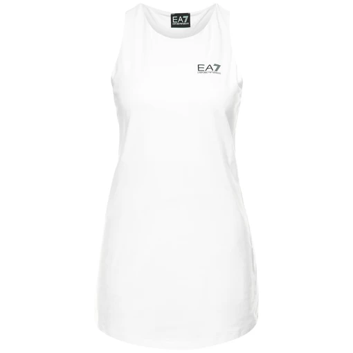 Майка женская EA7 Emporio Armani белого цвета
