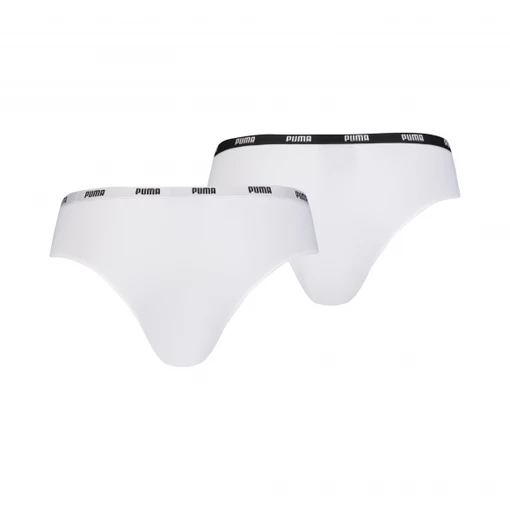 Нижнее белье женское Puma Brazilian Microfiber 2P белого цвета
