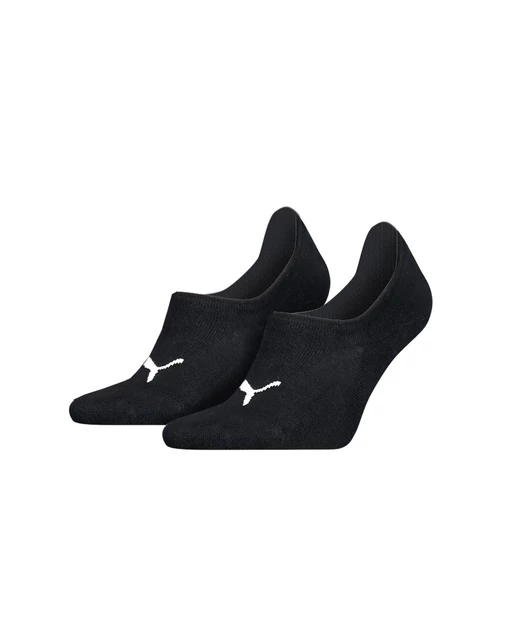 Носки мужские-женские Puma Unisex Cushioned Sneaker Socks 3 pack черного цвета