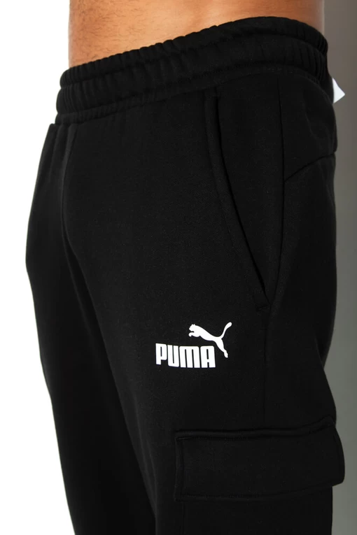 Спортивні штани чоловічі Puma ESS Cargo Pants чорного кольору