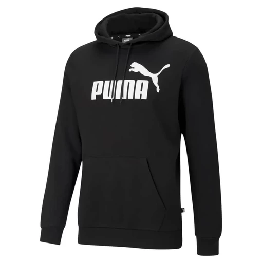 Толстовка мужская ESS Big Logo Hoodie черного цвета