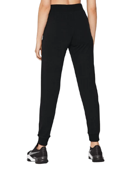 Брюки-джогери EA7 Emporio Armani Fundamental Sporty чорного кольору