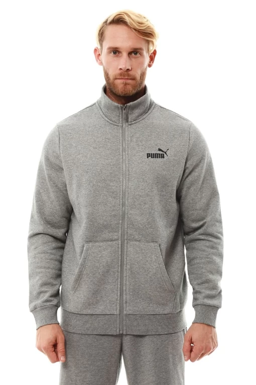 Олімпійка чоловіча Puma Essentials Men's Track Jacket сірого кольору