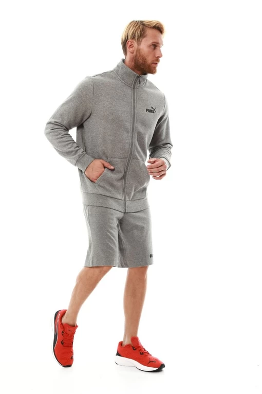 Олімпійка чоловіча Puma Essentials Men's Track Jacket сірого кольору