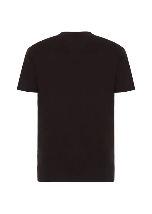 Футболка EA7 Emporio Armani черного цвета