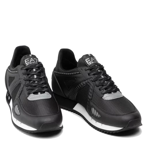Кроссовки мужские-женские EA7 Emporio Armani черного цвета