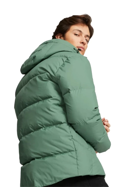 Куртка чоловіча Puma Down Puffer зеленого кольору