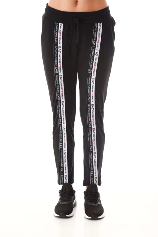 Спортивные штаны EA7 Emporio Armani черного цвета
