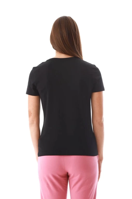 Футболка EA7 Emporio Armani черного цвета (3LTT06 TJCRZ 1200)