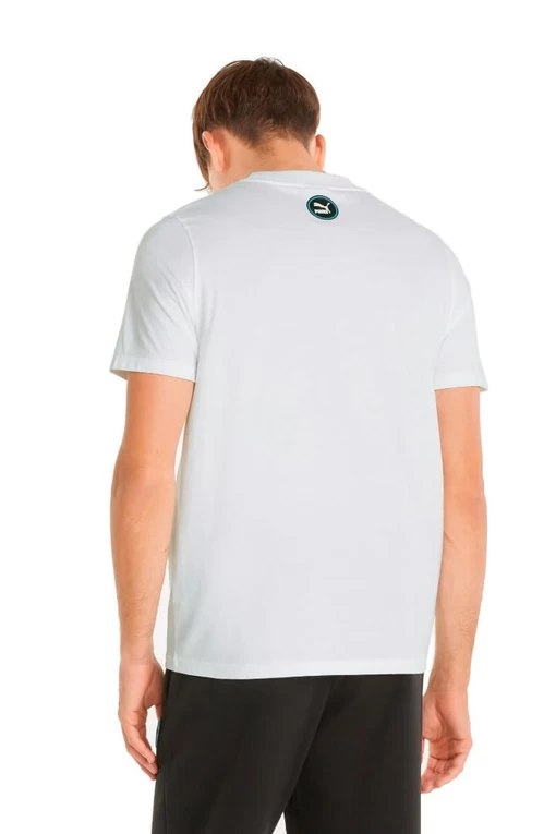 Футболка Puma SWxP Graphic Tee білого кольору