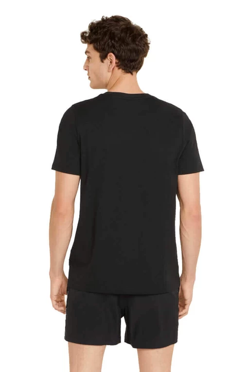 Футболка чоловіча Puma ESS+ Tape Tee чорного кольору