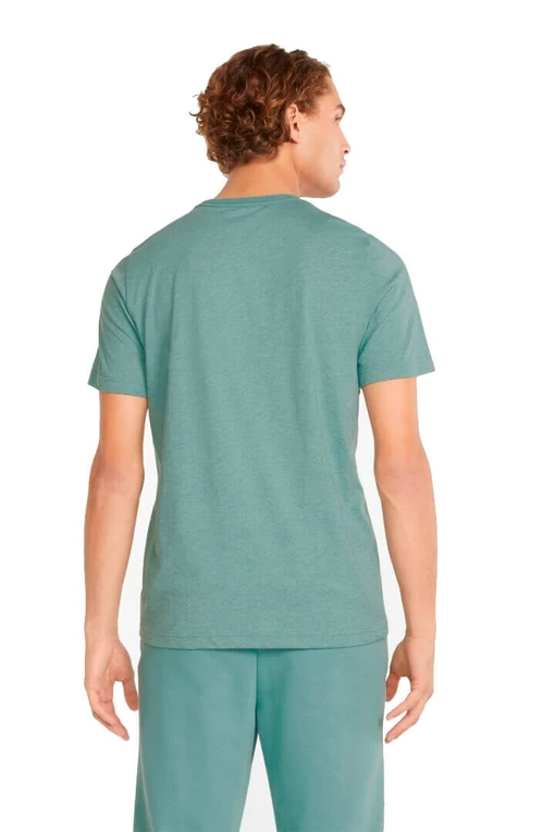 Футболка Puma ESS Heather Tee голубого цвета