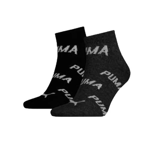 Носки мужские-женские Puma BWT Quarter 2p черного цвета