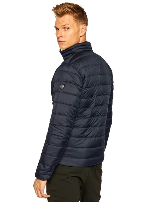 Куртка пуховик чоловіча EA7 Emporio Armani синього кольору (8NPB06 PNE1Z 1578)