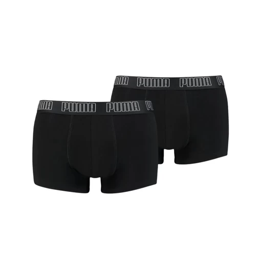 Нижнее белье мужское Puma 2 pack Basic trunk черного цвета