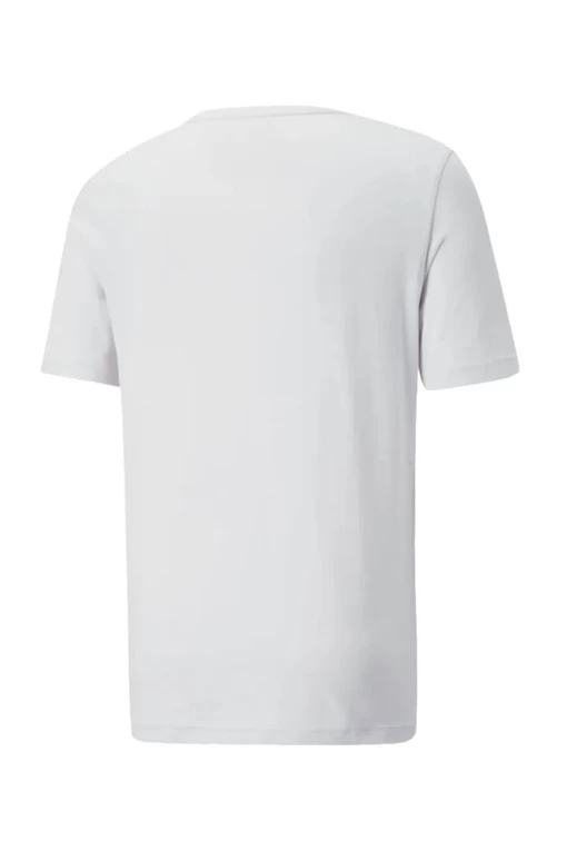 Футболка мужская Puma ESS Small Logo Tee светло-серого цвета