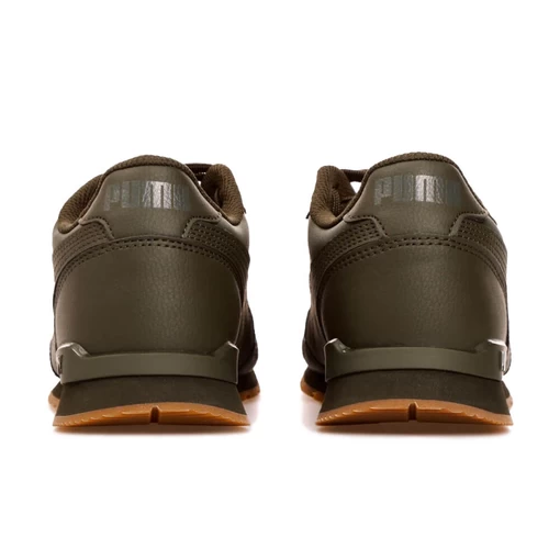 Кроссовки мужские Puma ST Runner v3 L темно-зеленого цвета