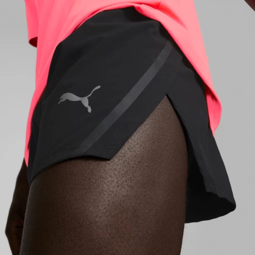 Шорти чоловічі Puma RUN SPLIT SHORT M чорного кольору