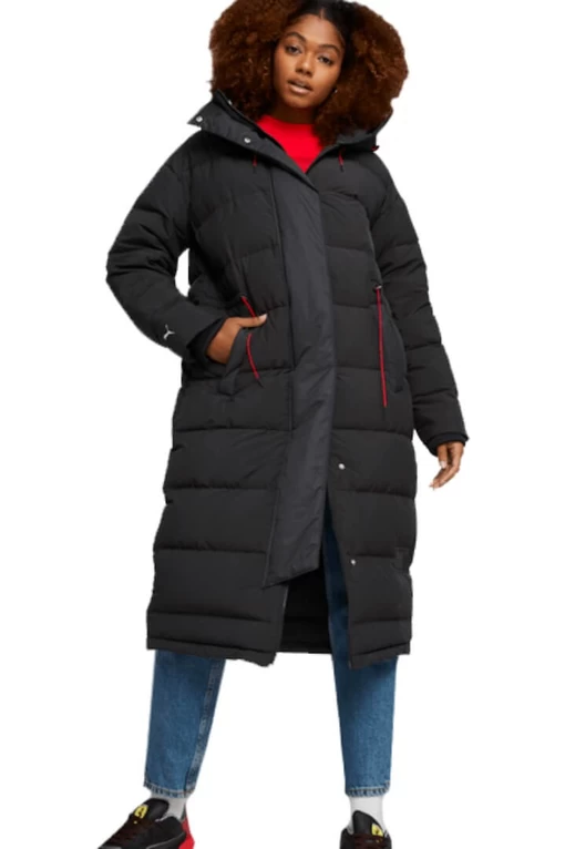 Куртка жіноча Puma Ferrari Style Parka Jkt Wmn чорного кольору