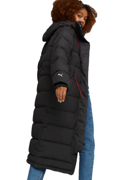 Куртка жіноча Puma Ferrari Style Parka Jkt Wmn чорного кольору