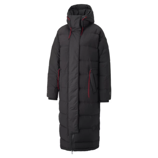 Куртка жіноча Puma Ferrari Style Parka Jkt Wmn чорного кольору