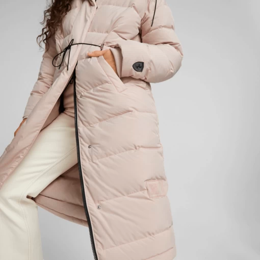 Куртка жіноча Puma Ferrari Style Parka Jkt Wmn бежевого кольору