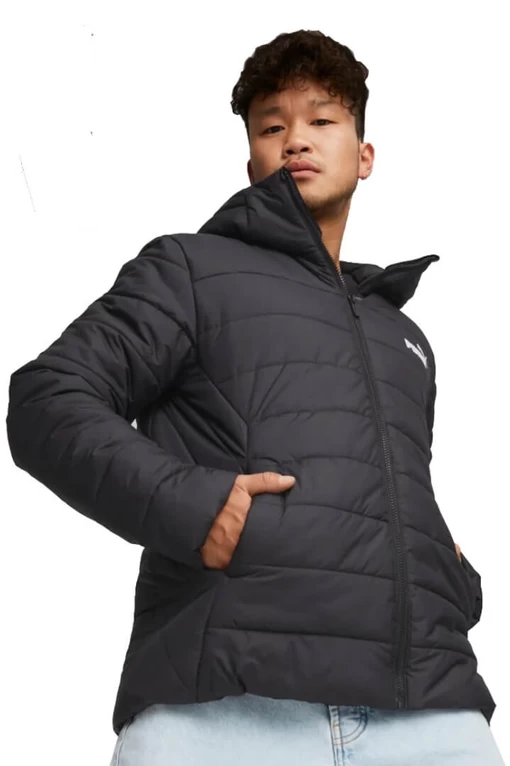 Куртка мужская Puma ESS Padded Jacket черного цвета
