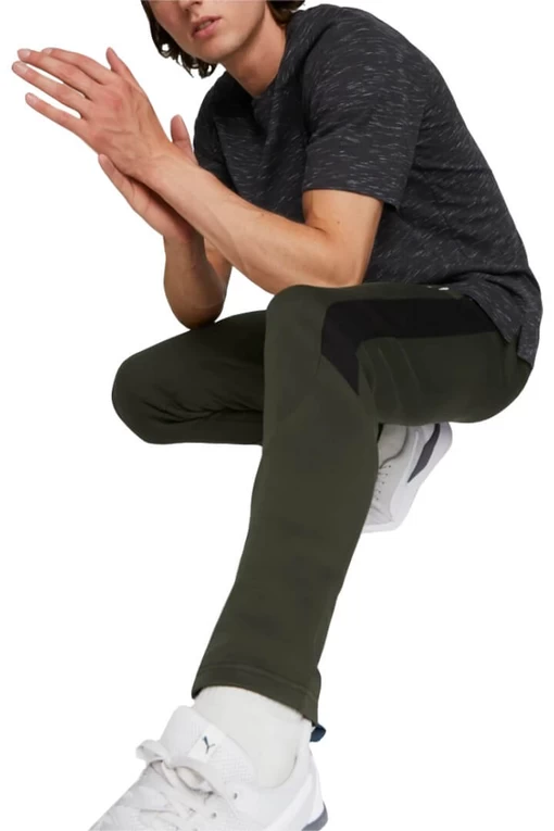 Спортивные штаны мужские Puma Evostripe Pants цвета хаки