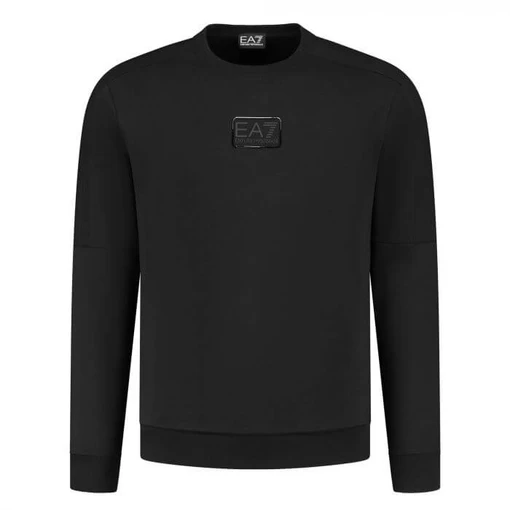 Свитшот мужской EA7 Emporio Armani черного цвета