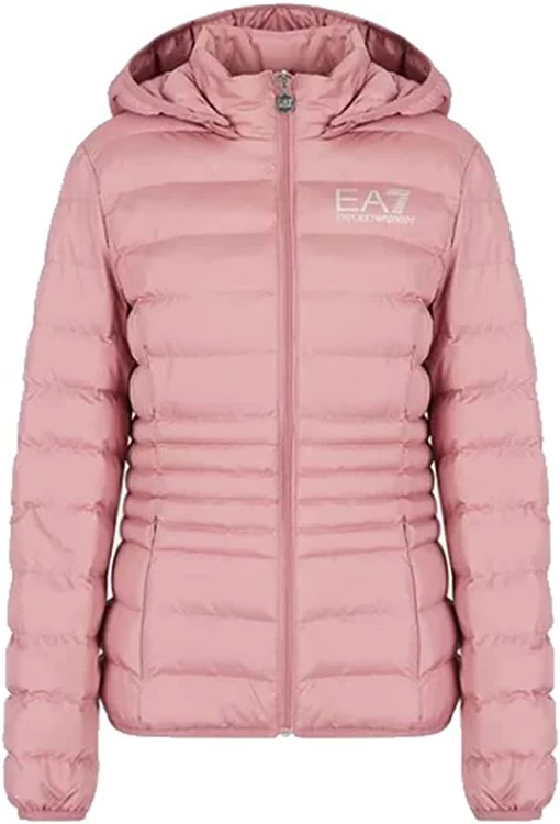 Куртка женская EA7 Emporio Armani розового цвета