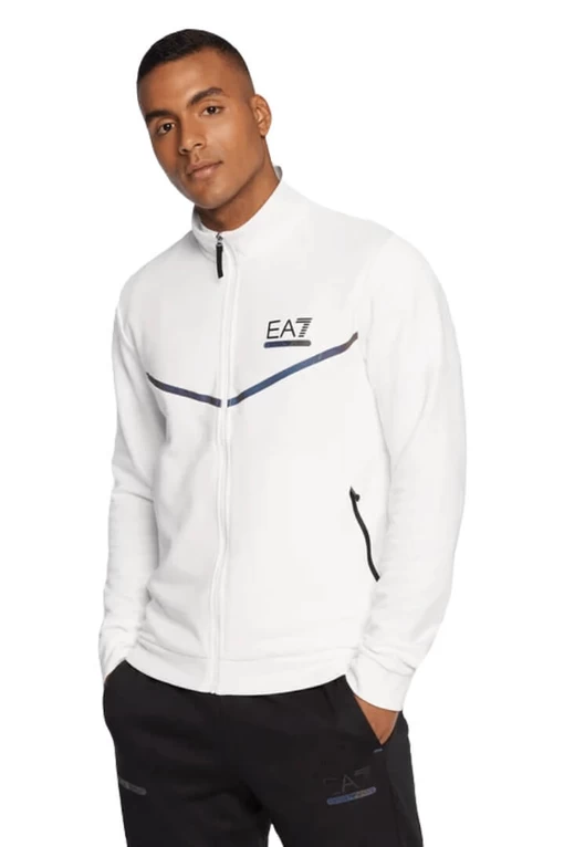 Спортивний костюм чоловічий EA7 Emporio Armani біло-чорного кольору