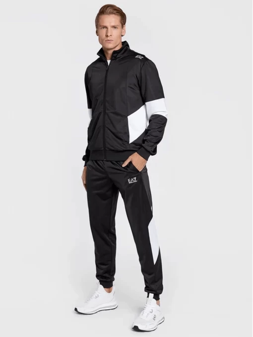 Спортивний костюм чоловічий EA7 Emporio Armani чорного кольору (6LPV63 PJ08Z 1200)
