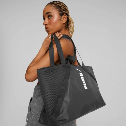 Сумка жіноча Puma At Ess Shopper чорного кольору