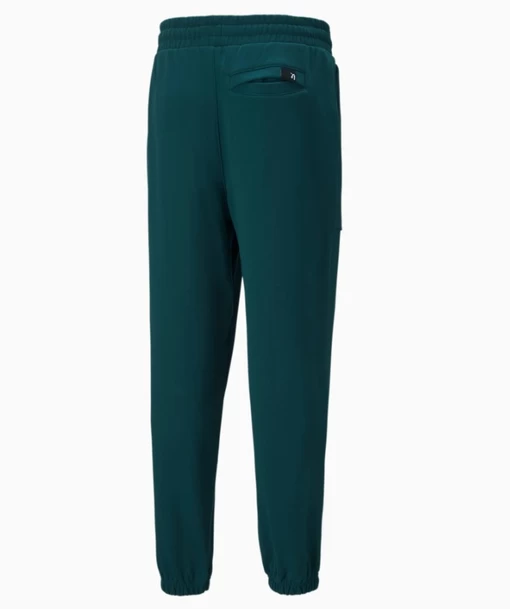 Спортивные штаны мужские Puma Downtown Sweatpants зеленого цвета