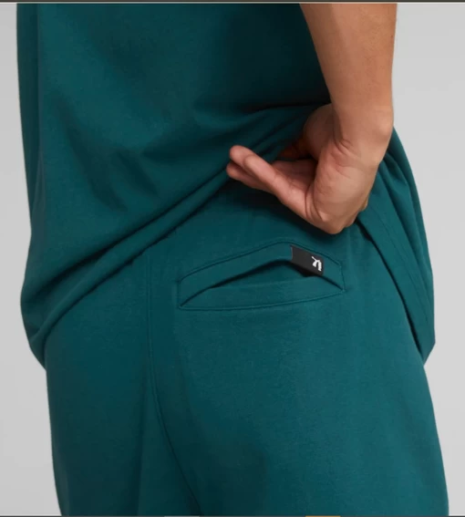 Спортивные штаны мужские Puma Downtown Sweatpants зеленого цвета