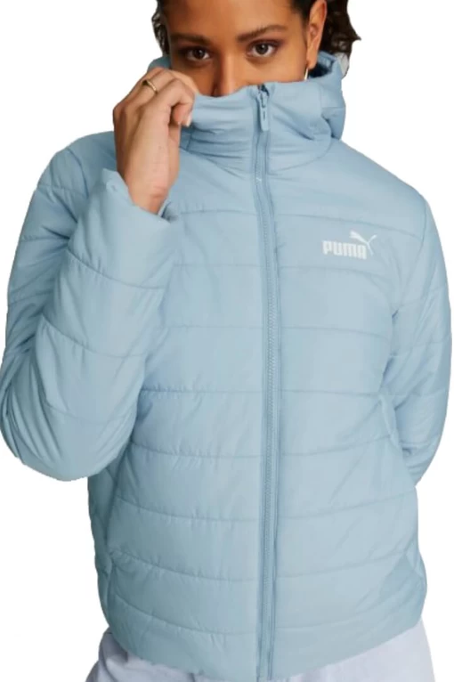 Куртка женская  Puma Ess Padded Jacket голубого цвета