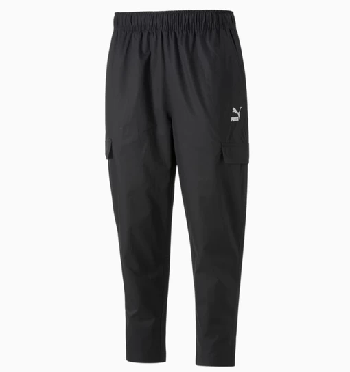 Спортивные штаны мужские Puma Classics Woven Pants черного цвета