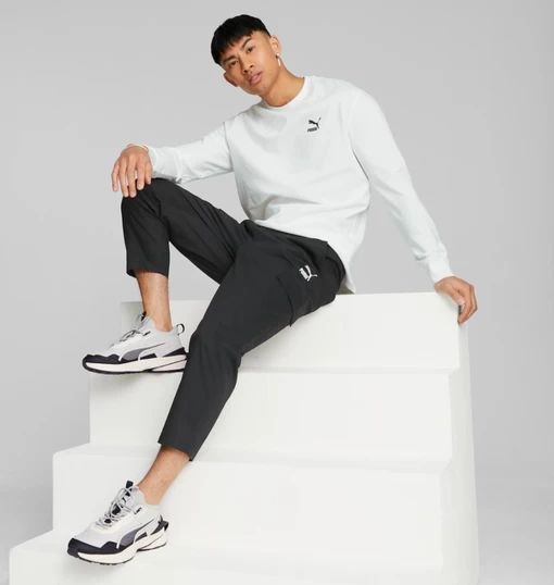 Спортивные штаны мужские Puma Classics Woven Pants черного цвета