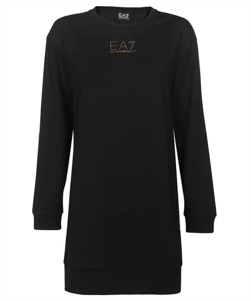 Платье женское EA7 Emporio Armani черного цвета (6LTA53 TJ9RZ 1200)