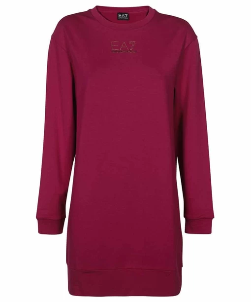 Сукня жіноча EA7 Emporio Armani бордового кольору (6LTA53 TJ9RZ 1443)