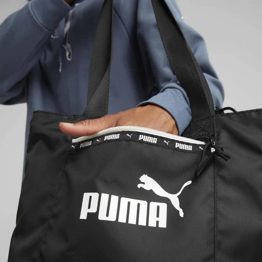 Сумка женская Puma Core Base Shopper черного цвета