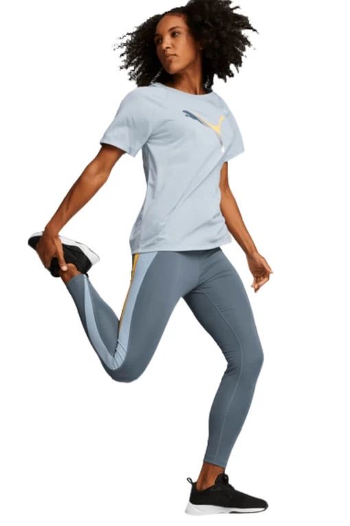 Леггинсы женские Puma Evostripe Tights синего цвета