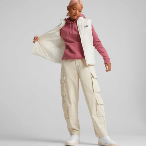 Жилет женский Puma ESS Padded Vest белого цвета