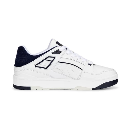 Кросівки чоловічі / жіночі Puma Slipstream білі з чорним кольором