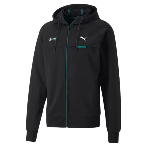 Куртка мужская Puma MAPF1 Hooded Sweat Jacket черного цвета