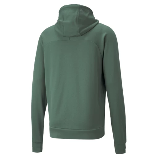 Куртка мужская Puma MAPF1 Hooded Sweat Jacket зеленого цвета